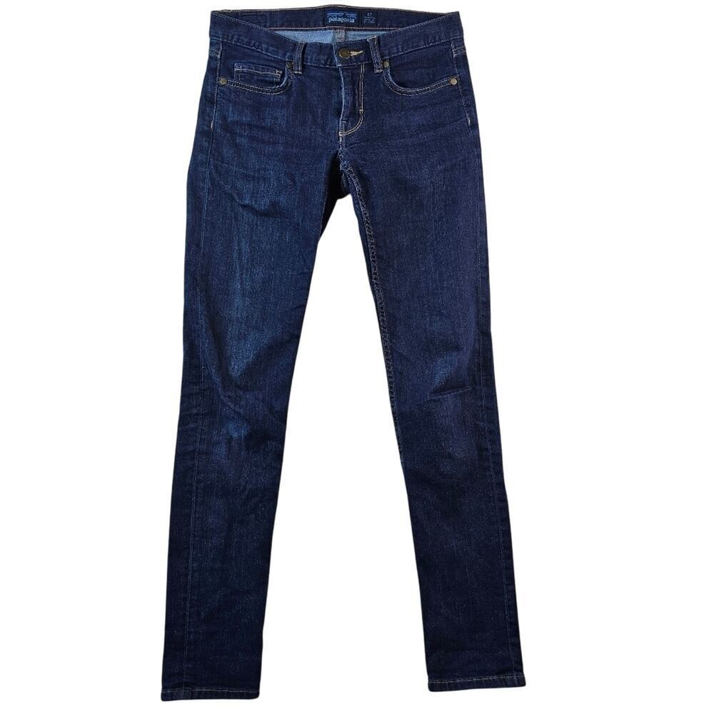 Patagonia jeans Common Threads Skinny Women’s 27 Waist 4 Denim Dark Wash